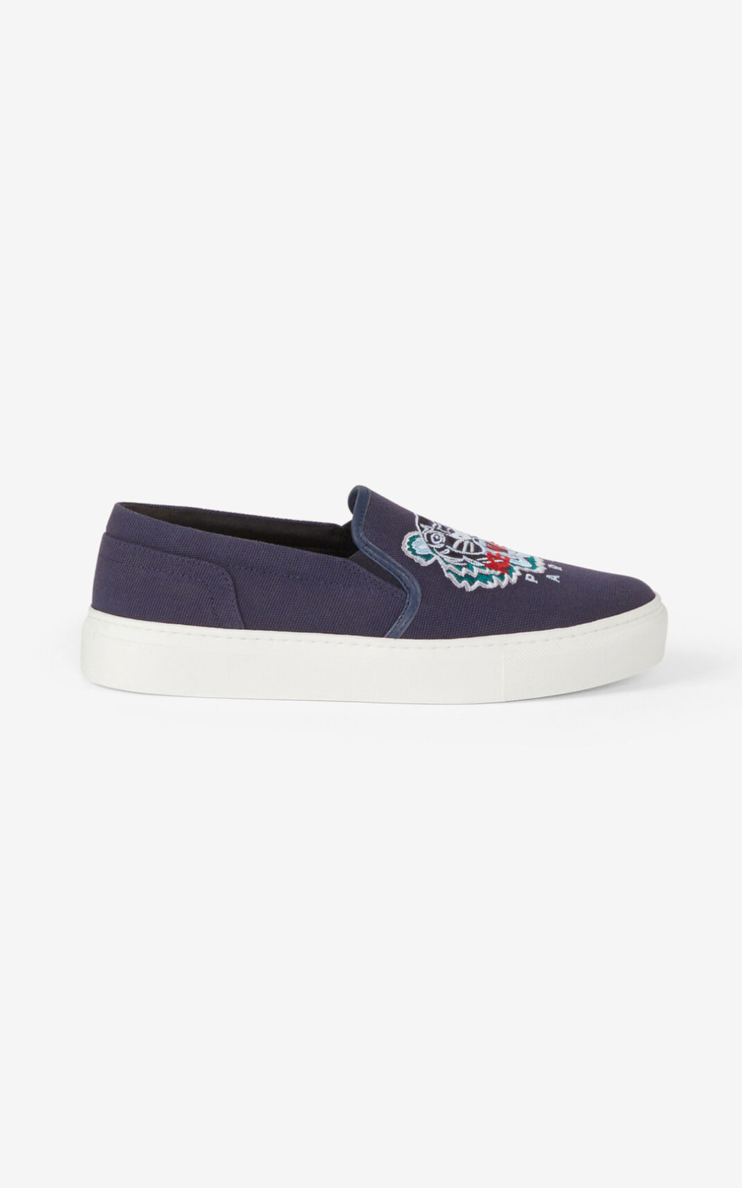 Tenis Kenzo K Skate Tiger slip on Mujer Azul Marino Azules - SKU.8650903